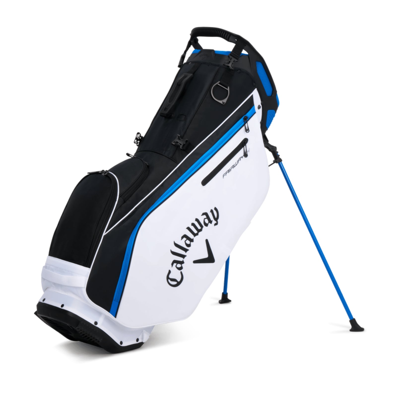 Callaway 2023 Fairway 14 Golf Stand Bag-Black White Royal