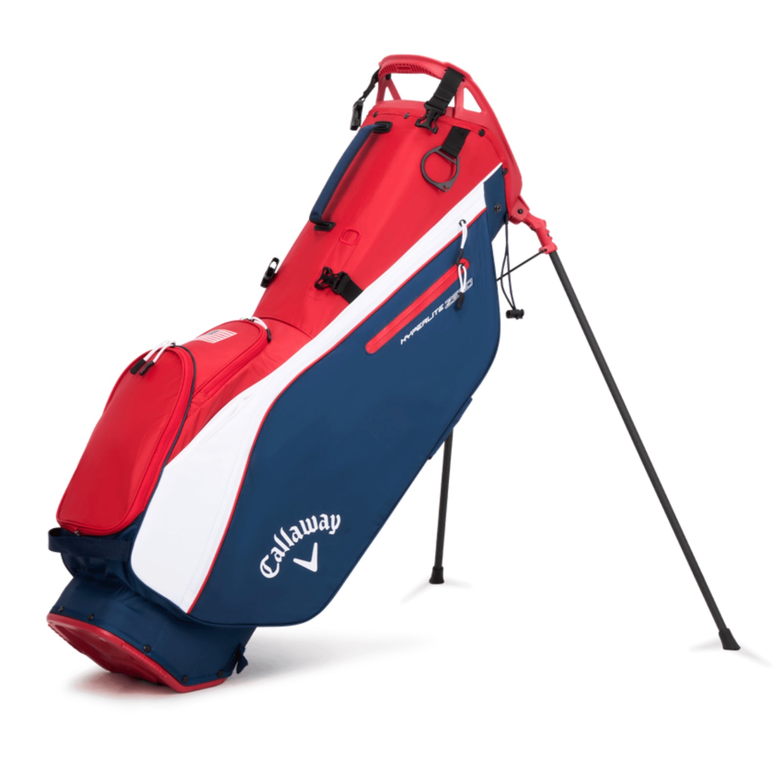 Callaway 2023 HL Zero Golf Stand Bag-Red White Navy USA