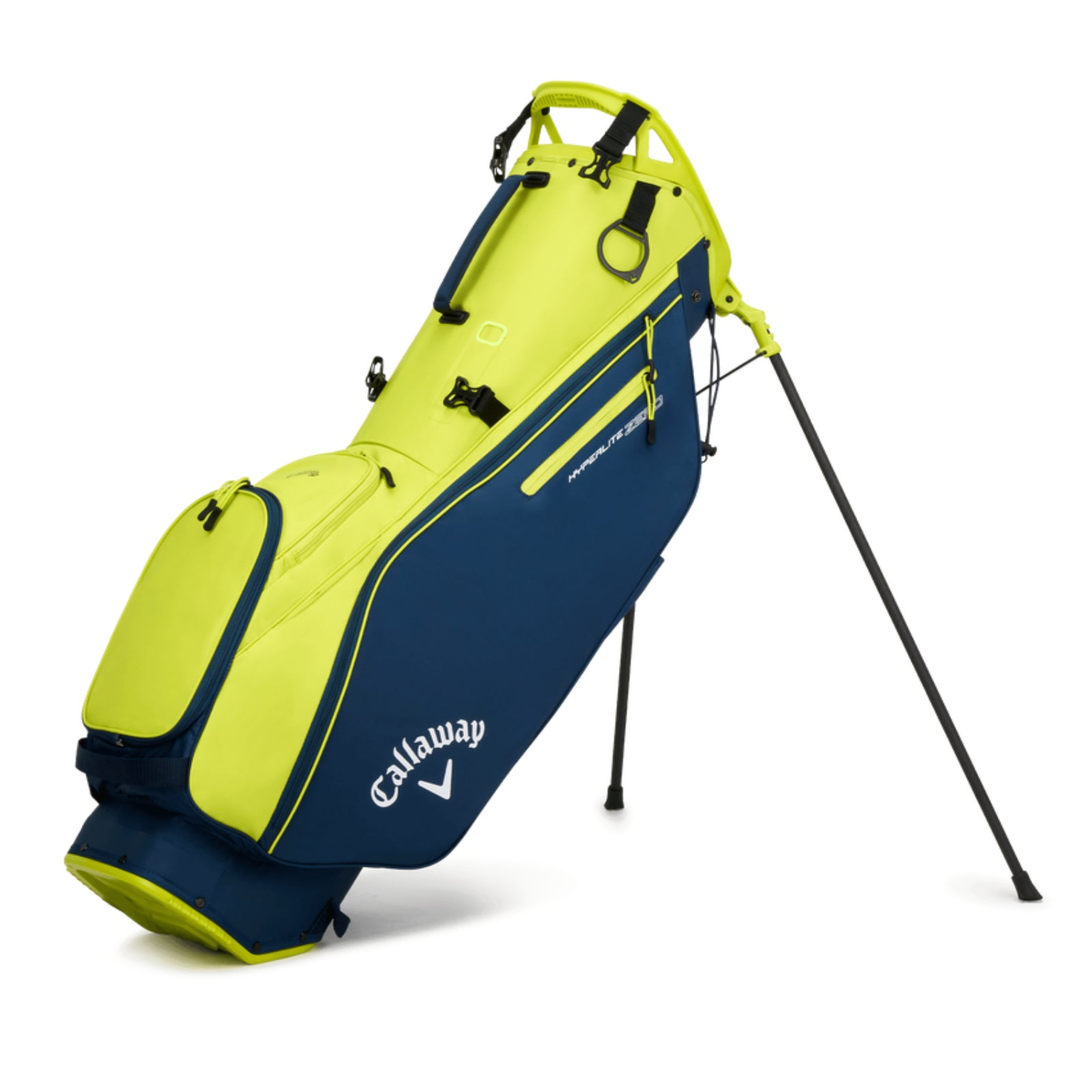 Callaway 2023 HL Zero Golf Stand Bag-Flo Yellow Navy