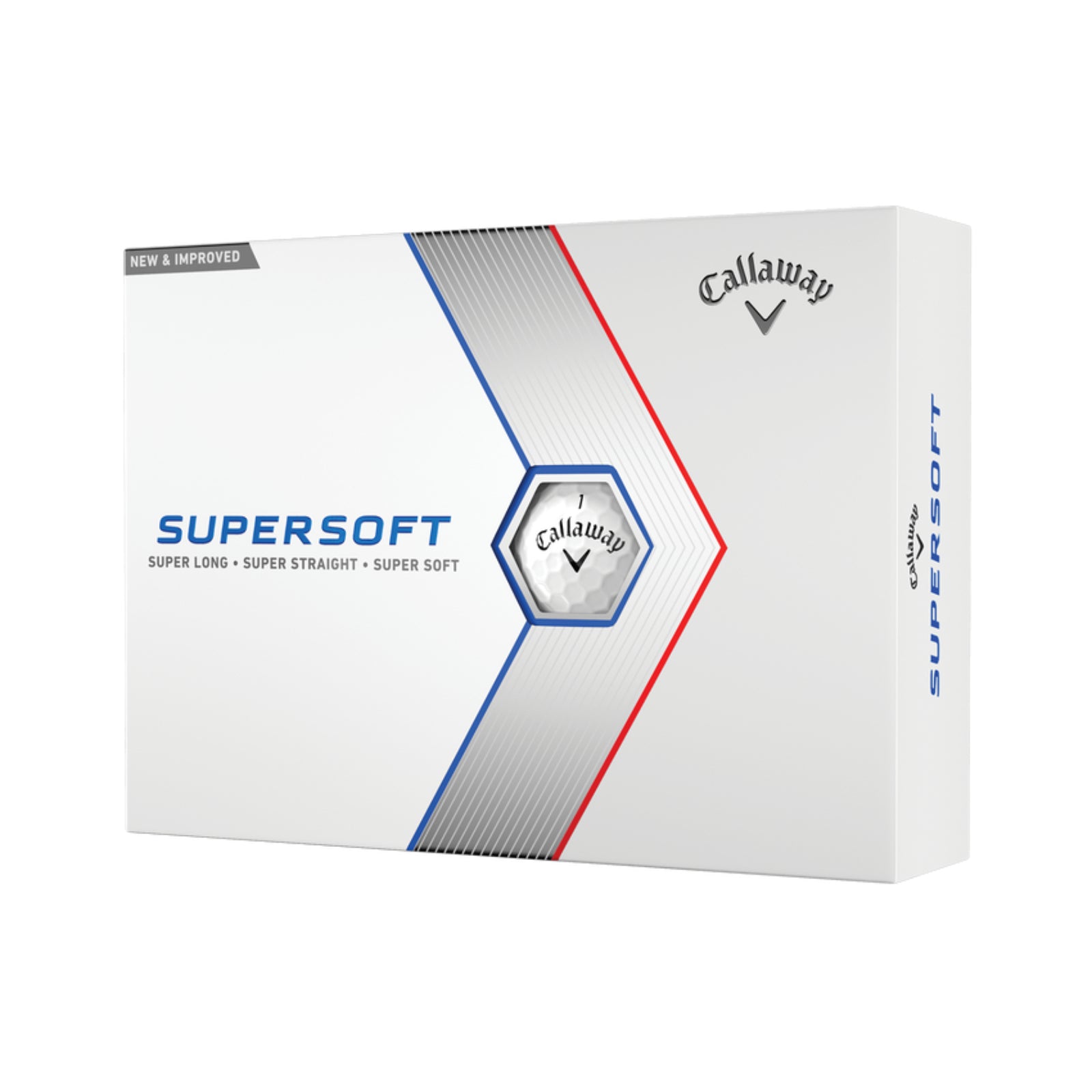 Callaway Golf 2023 Supersoft Golf Ball-White 12pk