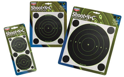 Birchwood Casey Shoot-N-C 3 inch Target Bull 12 Sheet Pack