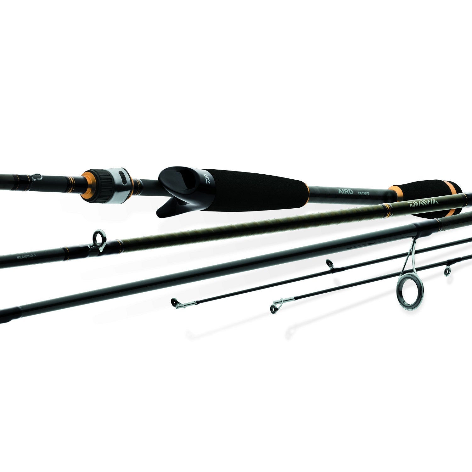 Daiwa Bass Aird-X 2-Piece Spinning Rod 6ft6in Medium