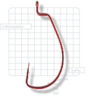 Gamakatsu Worm Offset Ewg NS Black Hook Size 2/0 25 Per Pack