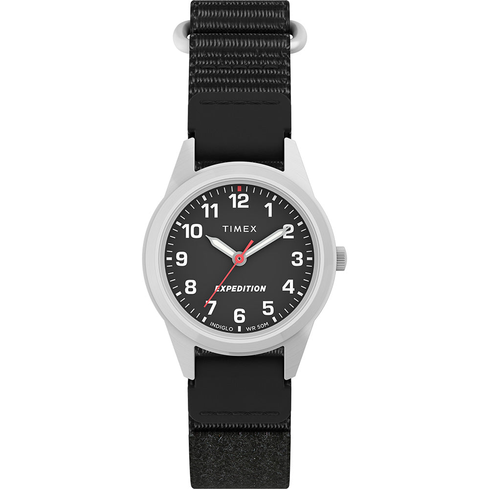 Timex Expedition Field Mini Watch - Black Dial  FastWrap Strap