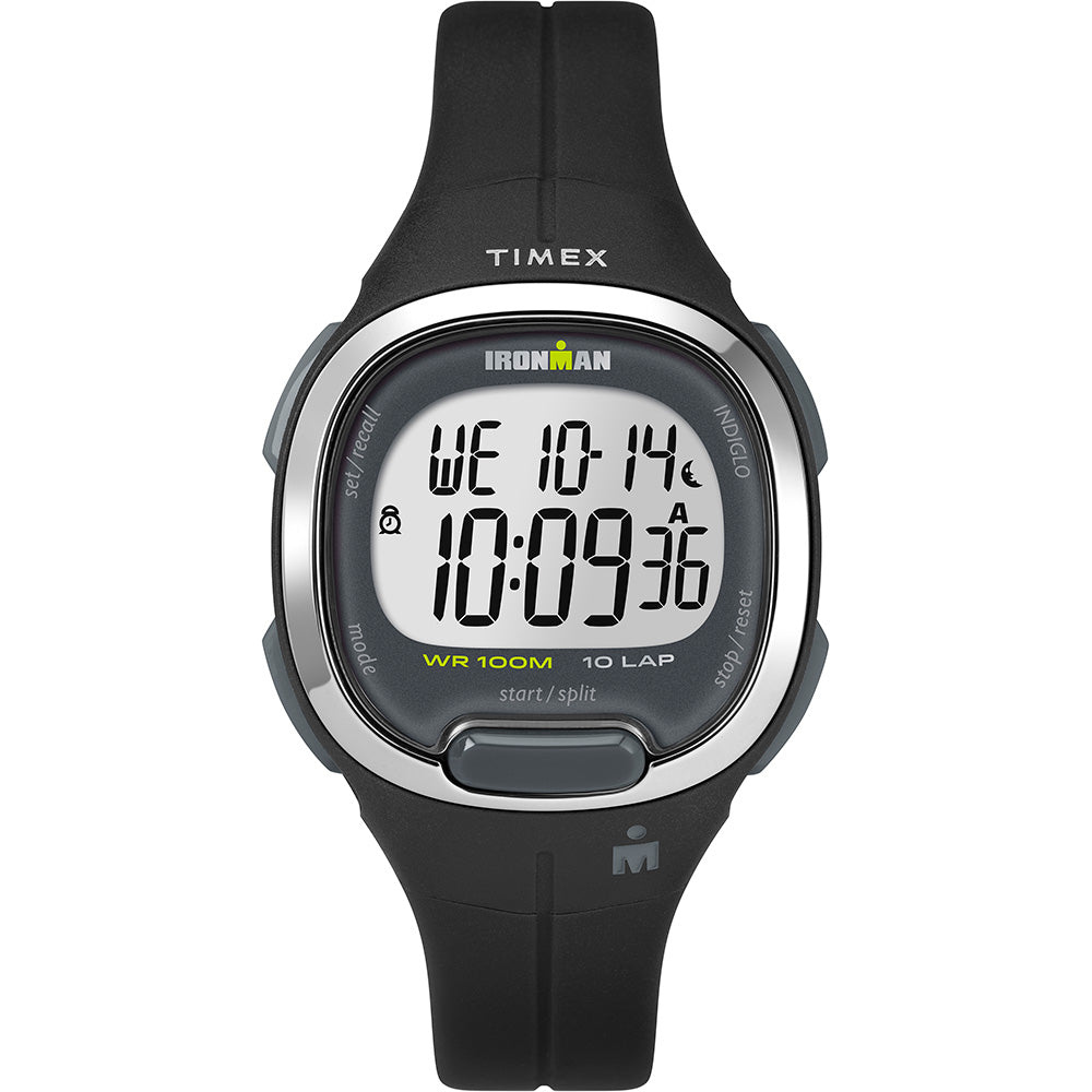 Timex Ironman Essential 10MS Watch - Black  Chrome