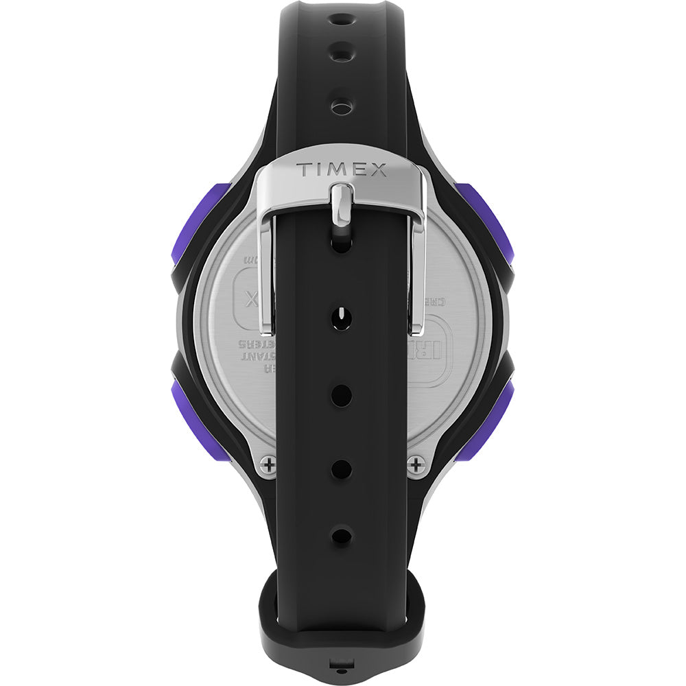 Timex Ironman Womens Essentials 30 - Black Case - Purple Button