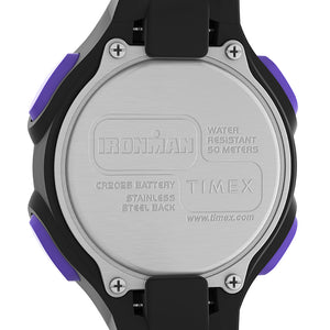 Timex Ironman Womens Essentials 30 - Black Case - Purple Button