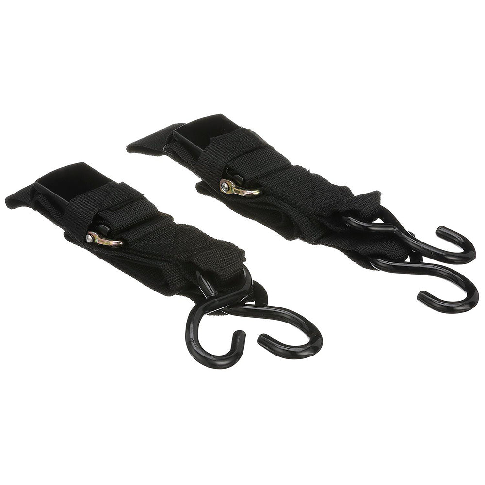 Attwood Quick-Release Transom Tie-Down Straps 2" x 4 Pair