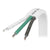 Pacer White Triplex Cable - 14/3 AWG - Black/Green/White - Sold by the Foot