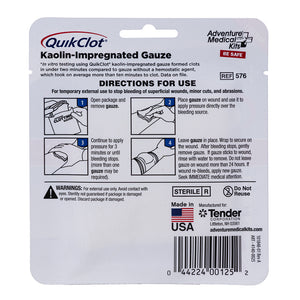 Adventure Medical QuickClot Gauze 3" x 2 OutdoorUp