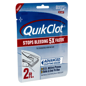 Adventure Medical QuickClot Gauze 3" x 2 OutdoorUp