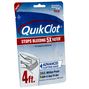 Adventure Medical QuickClot Gauze 3" x 4 OutdoorUp