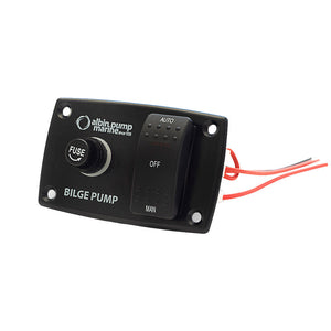 Albin Pump 3-Way Bilge Panel - 12/24V OutdoorUp