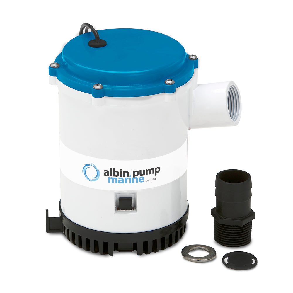 Albin Pump Bilge Pump Heavy Duty 2250 GPH - 24V OutdoorUp