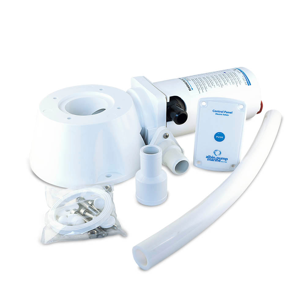 Albin Pump Marine Standard Electric Toilet Conversion Kit - 12V OutdoorUp