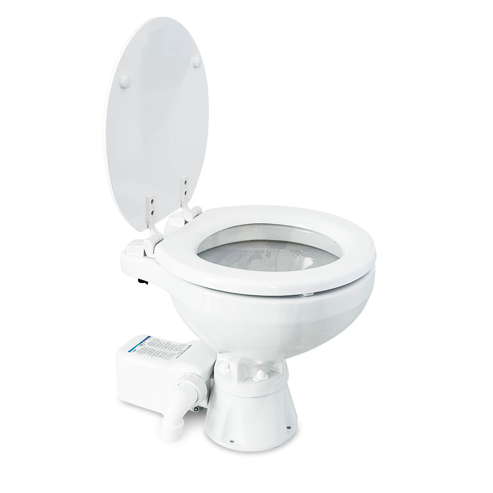 Albin Pump Marine Toilet Silent Electric Compact - 12V OutdoorUp