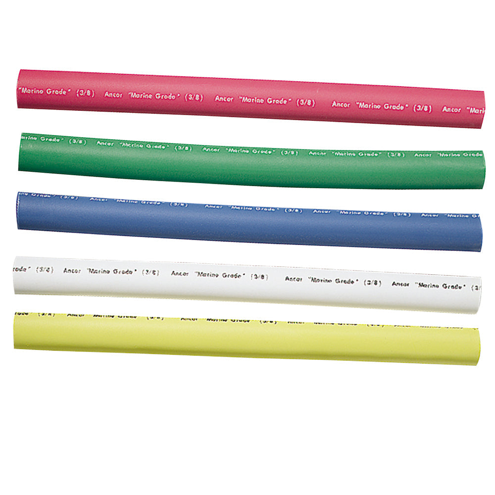 Ancor Adhesive Lined Heat Shrink Tubing - 5-Pack, 6", 12 to 8 AWG, Assorted Colors OutdoorUp