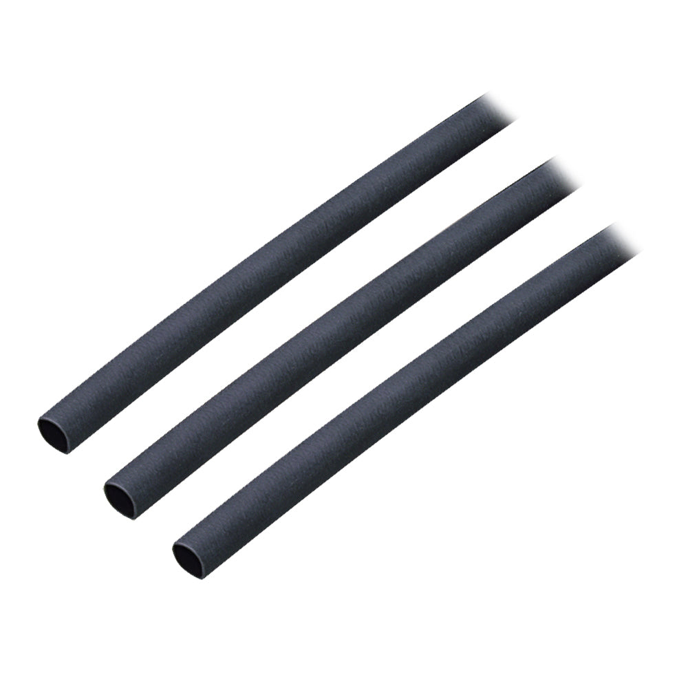 Ancor Adhesive Lined Heat Shrink Tubing (ALT) - 3/16" x 3" - 3-Pack - Black OutdoorUp