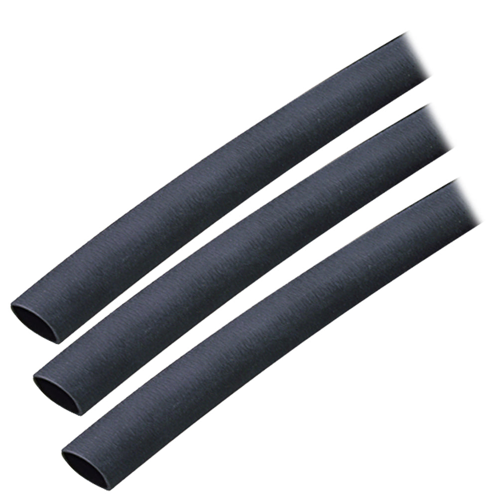 Ancor Adhesive Lined Heat Shrink Tubing (ALT) - 3/8" x 3" - 3-Pack - Black OutdoorUp