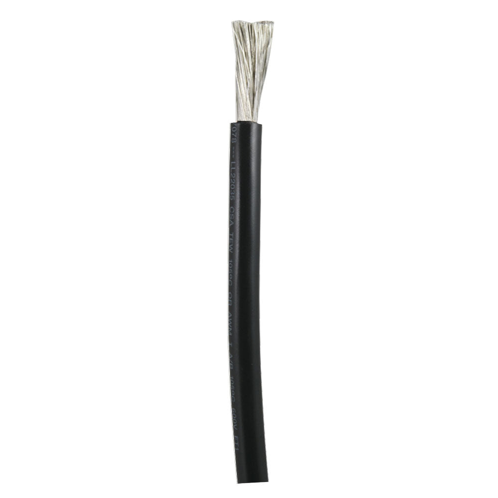 Ancor Black 1/0 AWG Battery Cable - Sold By The Foot OutdoorUp