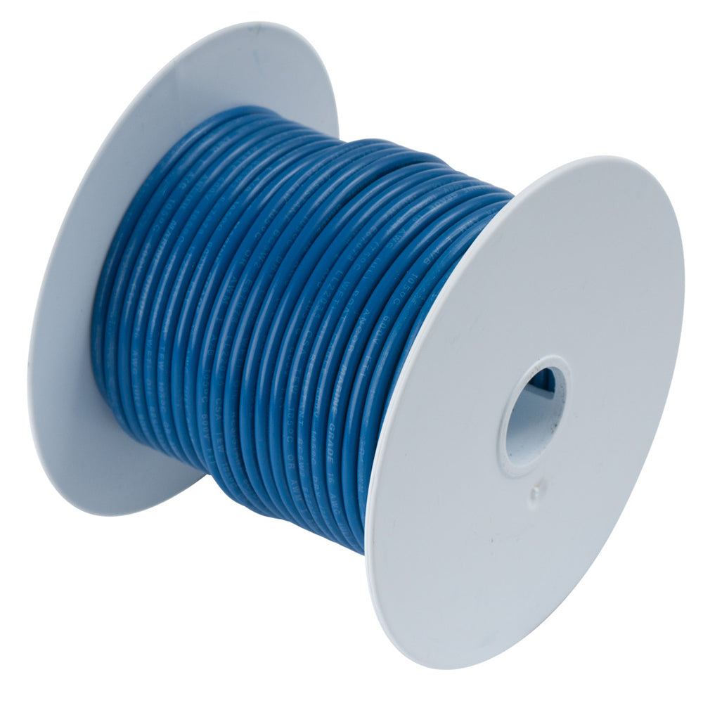 Ancor Dark Blue 16 AWG Tinned Copper Wire - 100' OutdoorUp