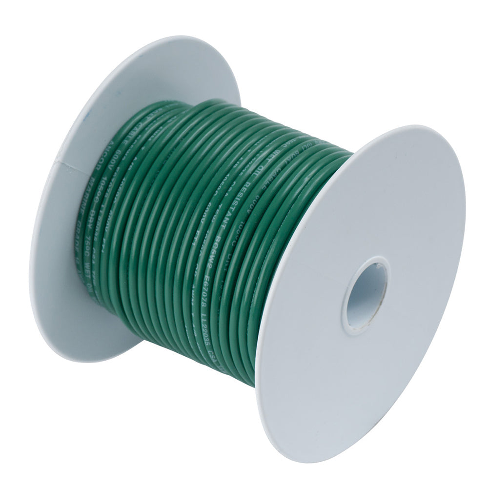 Ancor Green 6 AWG Tinned Copper Wire - 50' OutdoorUp