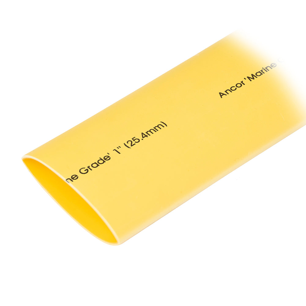 Ancor Heat Shrink Tubing 1" x 48" - Yellow - 1 Pieces OutdoorUp