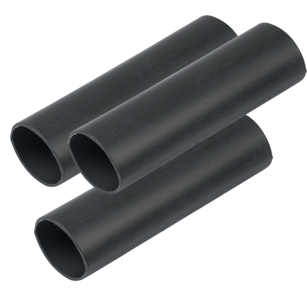 Ancor Heavy Wall Heat Shrink Tubing - 3/4" x 6" - 3-Pack - Black OutdoorUp