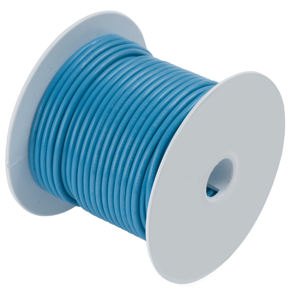 Ancor Light Blue 16 AWG Tinned Copper Wire - 100' OutdoorUp