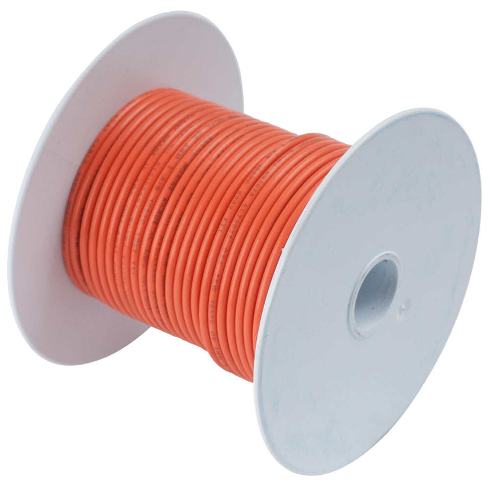 Ancor Orange 16 AWG Tinned Copper Wire - 100' OutdoorUp