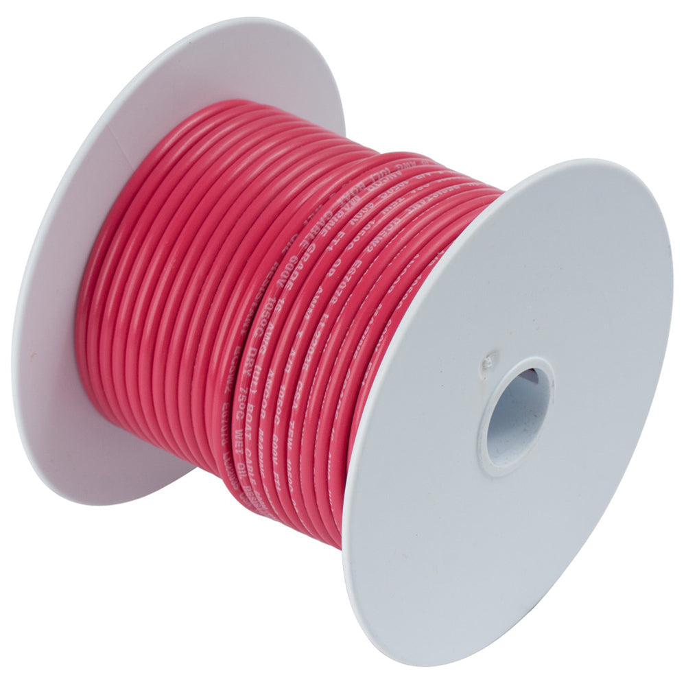 Ancor Red 16 AWG Tinned Copper Wire - 500' OutdoorUp