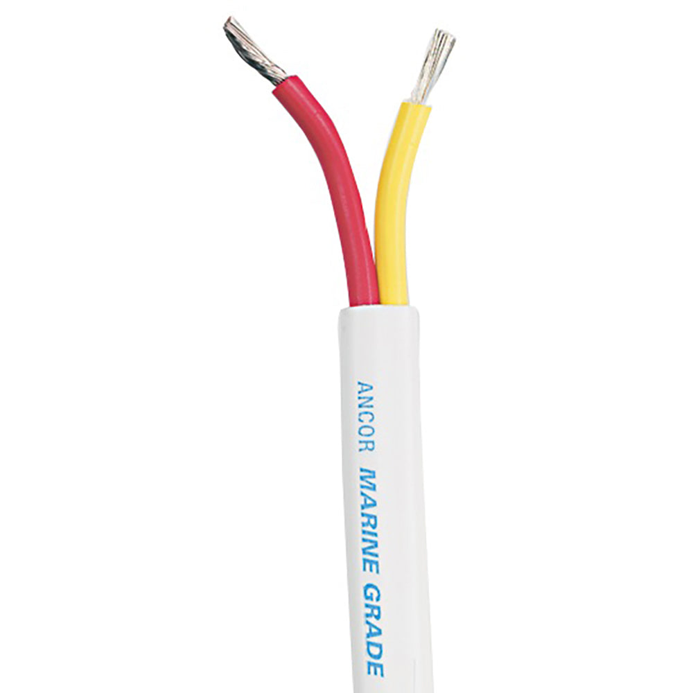 Ancor Safety Duplex Cable - 12/2 AWG - Red/Yellow - Flat - 25 OutdoorUp
