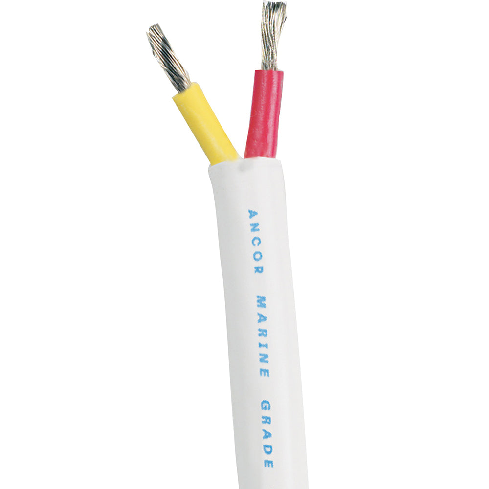 Ancor Safety Duplex Cable - 12/2 AWG - Red/Yellow - Round - 100' OutdoorUp