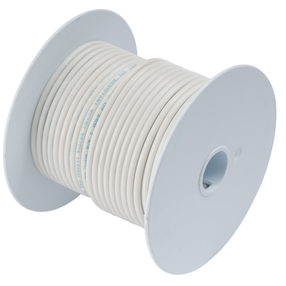 Ancor White 10 AWG Tinned Copper Wire - 100' OutdoorUp