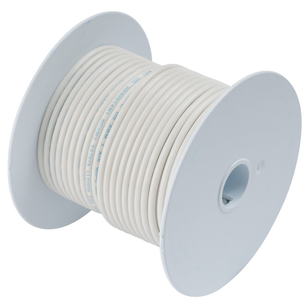 Ancor White 14 AWG Tinned Copper Wire - 18' OutdoorUp