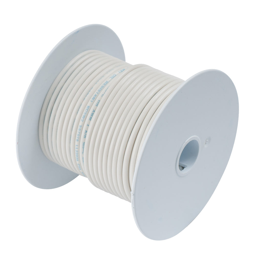 Ancor White 6 AWG Tinned Copper Wire - 25' OutdoorUp