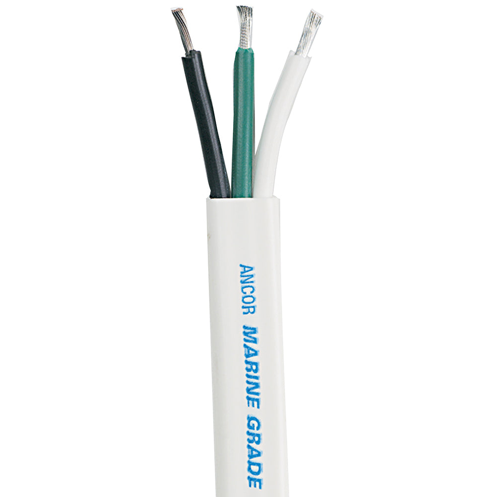 Ancor White Triplex Cable - 14/3 AWG - 500 OutdoorUp