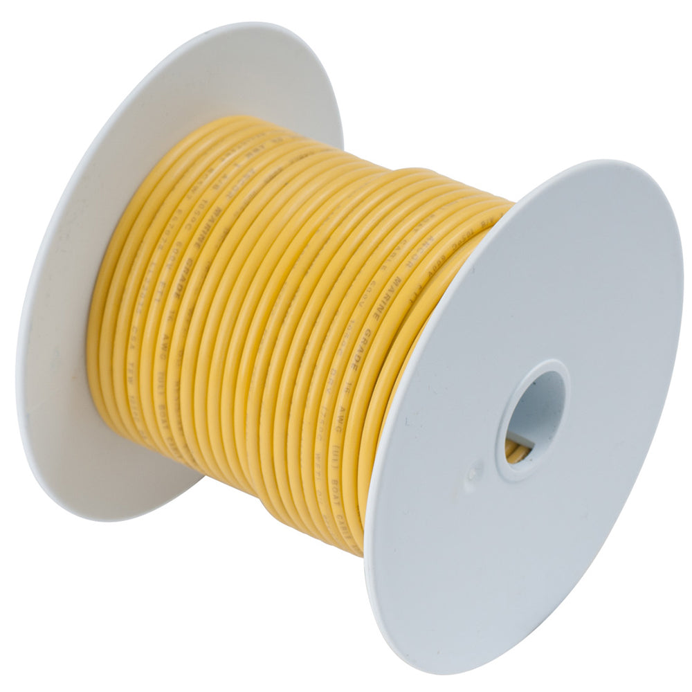 Ancor Yellow 10 AWG Tinned Copper Wire - 100' OutdoorUp