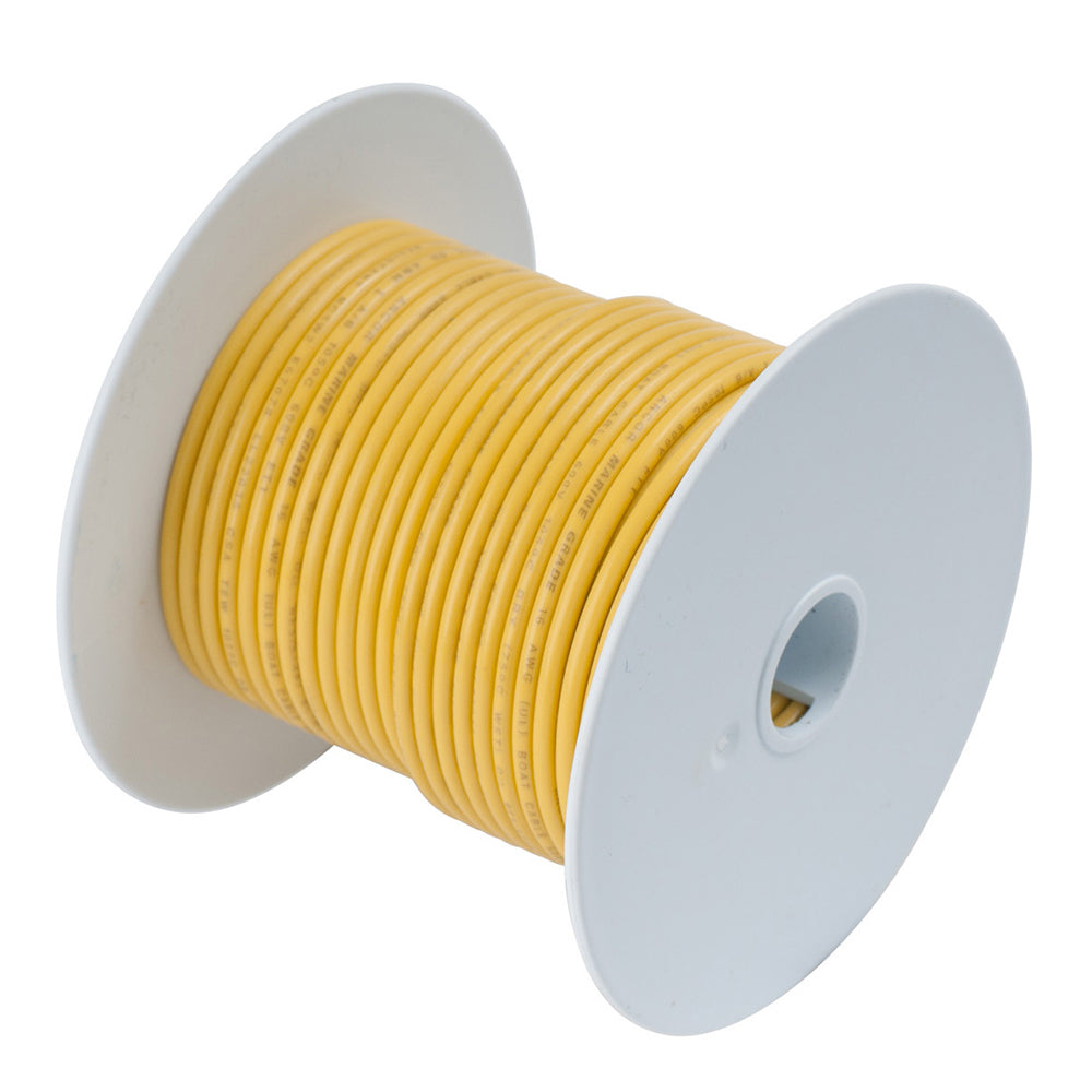 Ancor Yellow 4 AWG Tinned Copper Battery Cable - 50' OutdoorUp