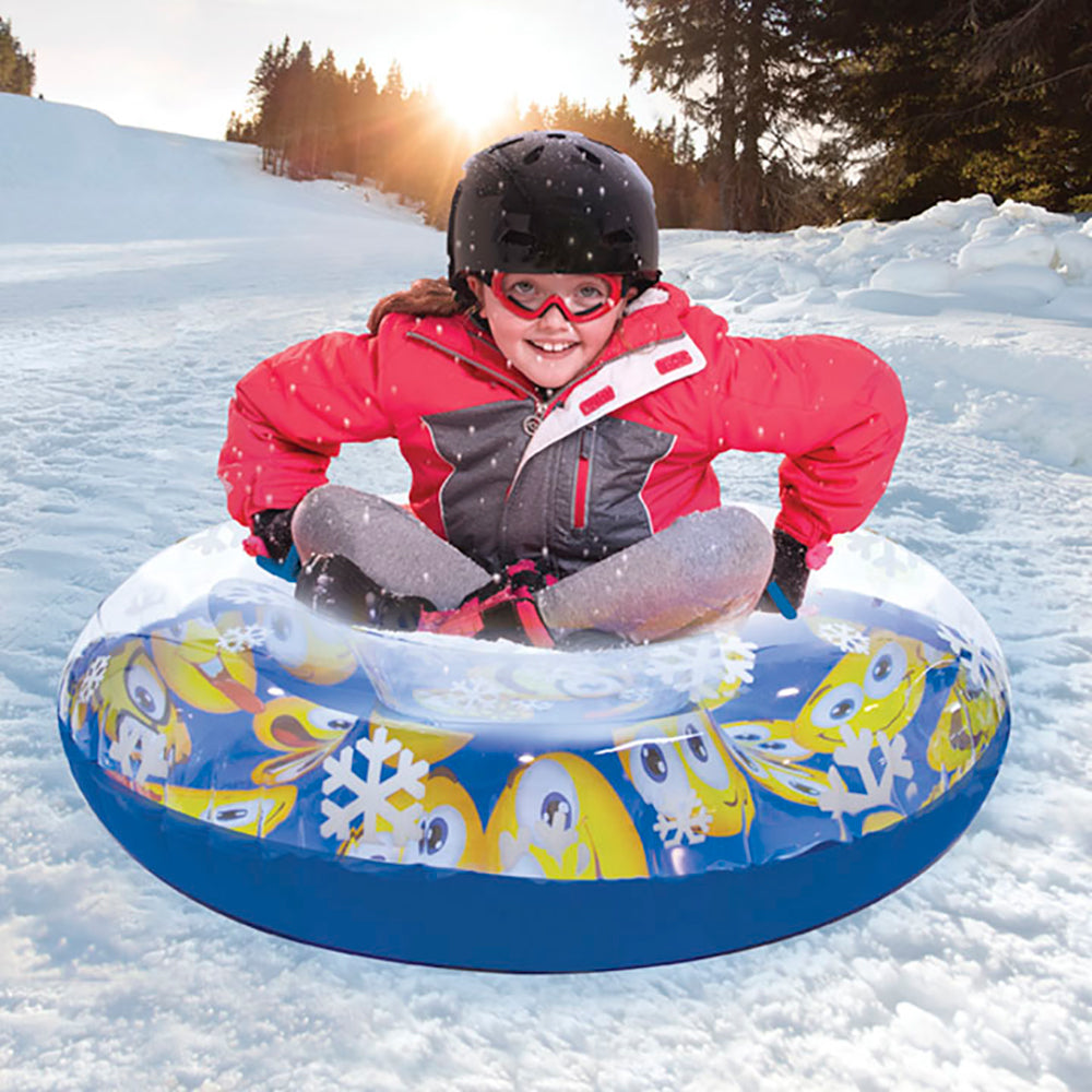 Aqua Leisure 43" Pipeline Sno Clear Top Racer Sno-Tube - Hi-Emotion OutdoorUp