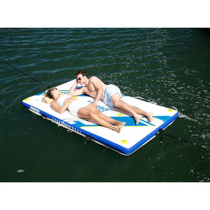 Aqua Leisure 8 x 5 Inflatable Deck - Drop Stitch OutdoorUp