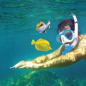 Aqua Leisure Gemini Pro Adult Combo Dive Set Mask  Snorkel *Assorted Colors OutdoorUp