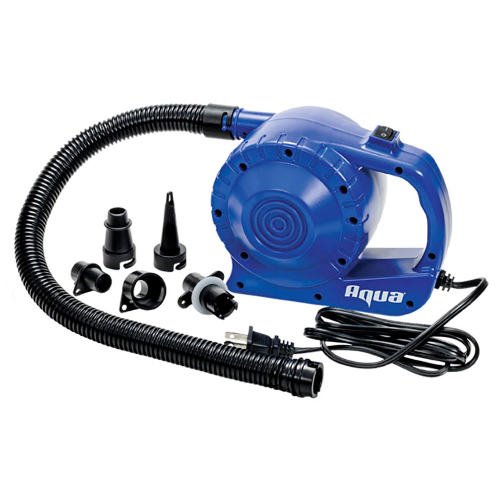 Aqua Leisure Heavy-Duty 110V Electric Air Pump w/5 Tips OutdoorUp