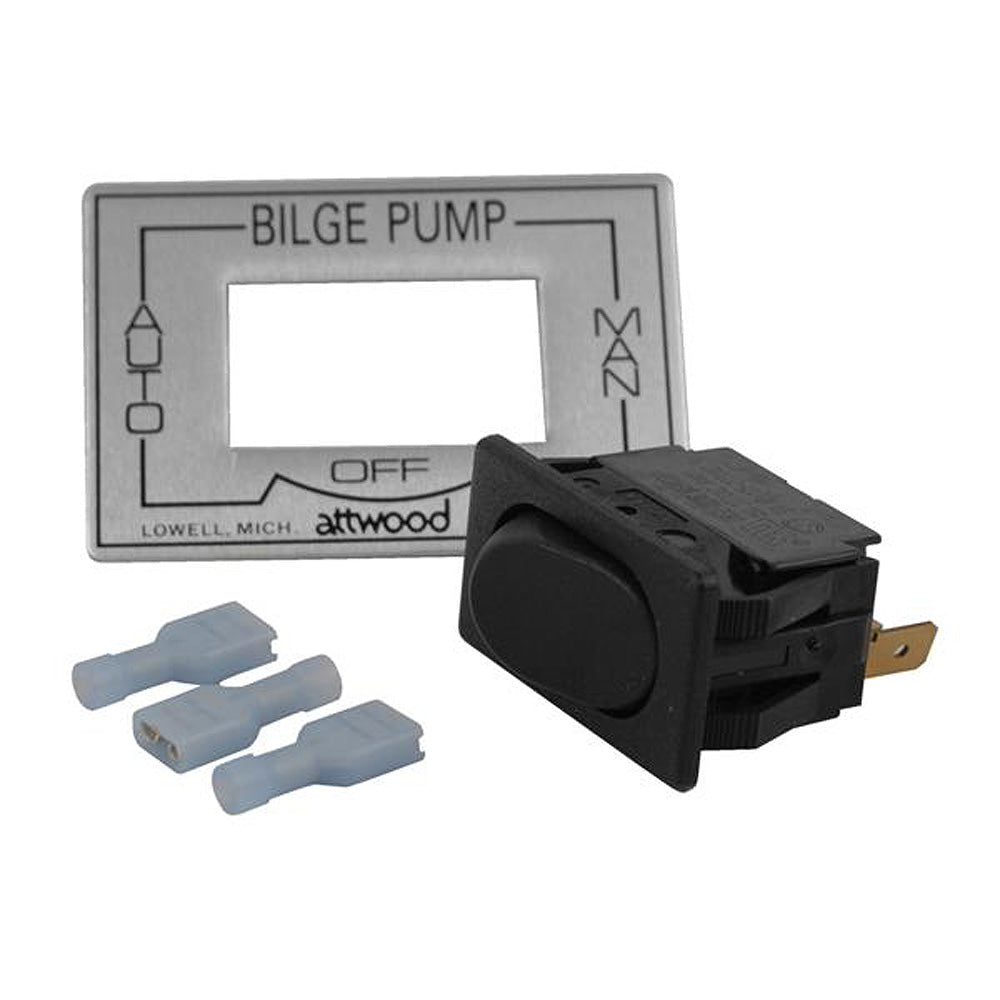 Attwood 3-Way Auto/Off/Manual Bilge Pump Switch OutdoorUp