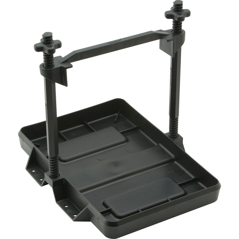 Attwood Heavy-Duty All-Plastic Adjustable Battery Tray - 24 Series OutdoorUp