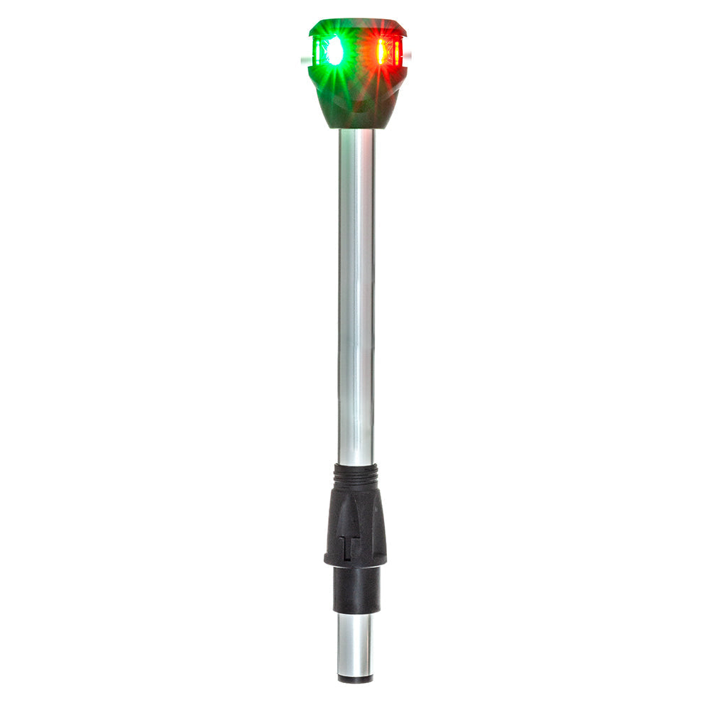 Attwood LightArmor Bi-Color Navigation Pole Light w/Task Light - Straight - 10" OutdoorUp