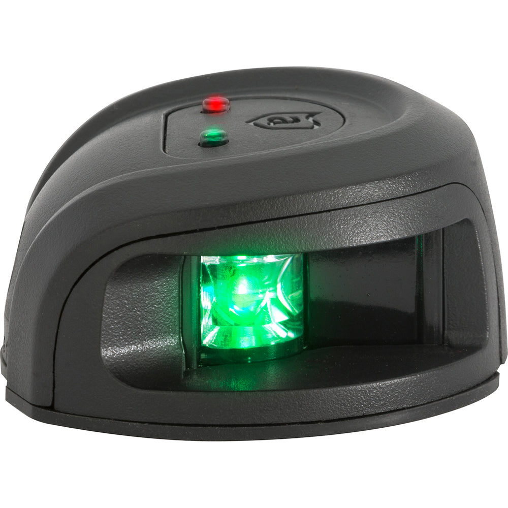 Attwood LightArmor Bow Mount Navigation Light - Composite Black - Bi-Color - 2NM OutdoorUp