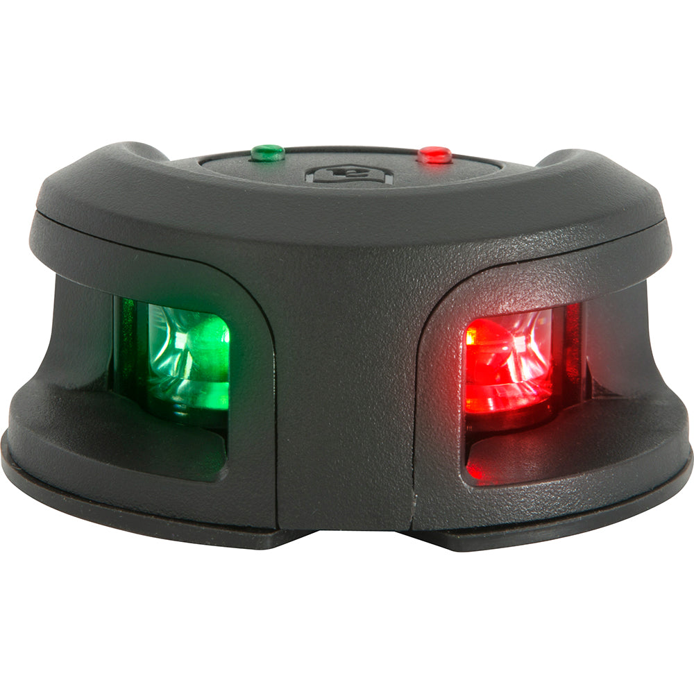Attwood LightArmor Bow Mount Navigation Light - Composite Black - Bi-Color - 2NM OutdoorUp
