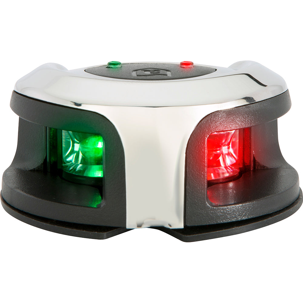 Attwood LightArmor Bow Mount Navigation Light - Stainless Steel - Bi-Color - 2NM OutdoorUp