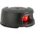 Attwood LightArmor Deck Mount Navigation Light - Black Composite - Port (red) - 2NM OutdoorUp